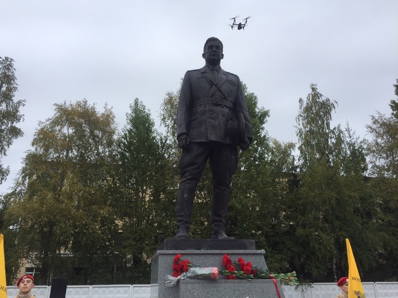 Открытие памятника Василию Филимоненко