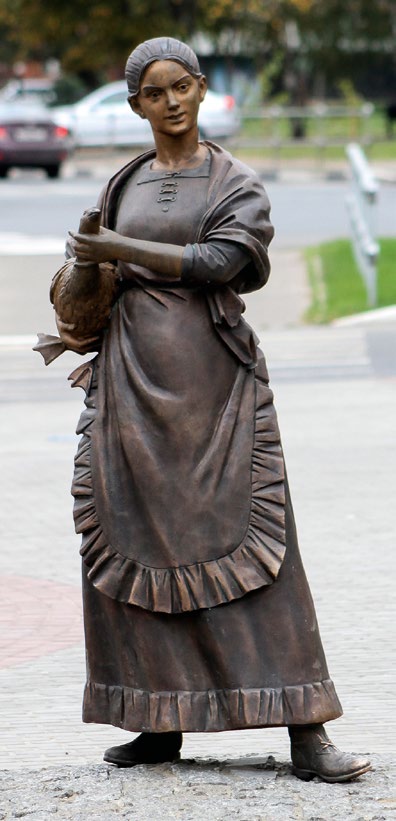 Скульптурная композиция «Ярмарка»в Серпухове