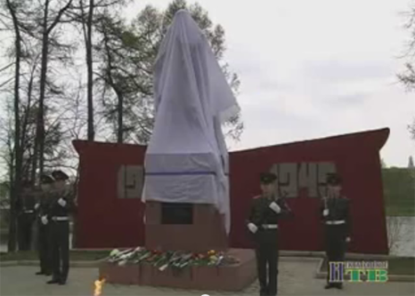 Открытие памятника солдату в п. Некрасовское Ярославской обл.