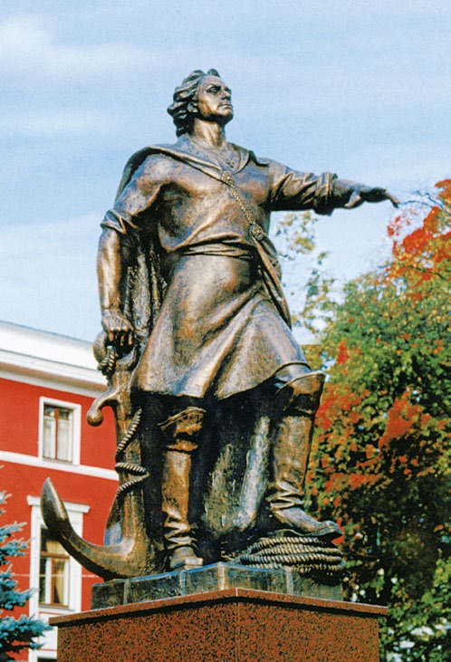 Памятник императору Петру I в Калининграде