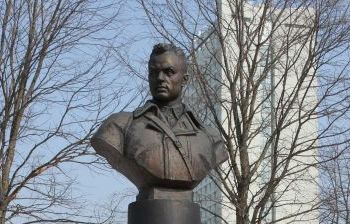 Маршал К.К. Рокоссовский. г. Зеленоград