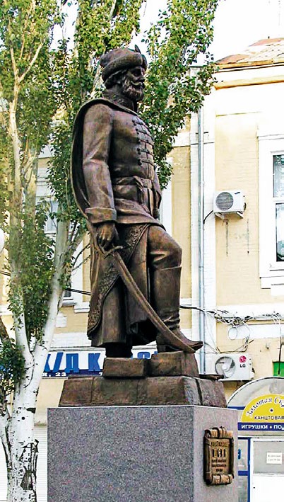 Памятник Алексею Шеину в Азове