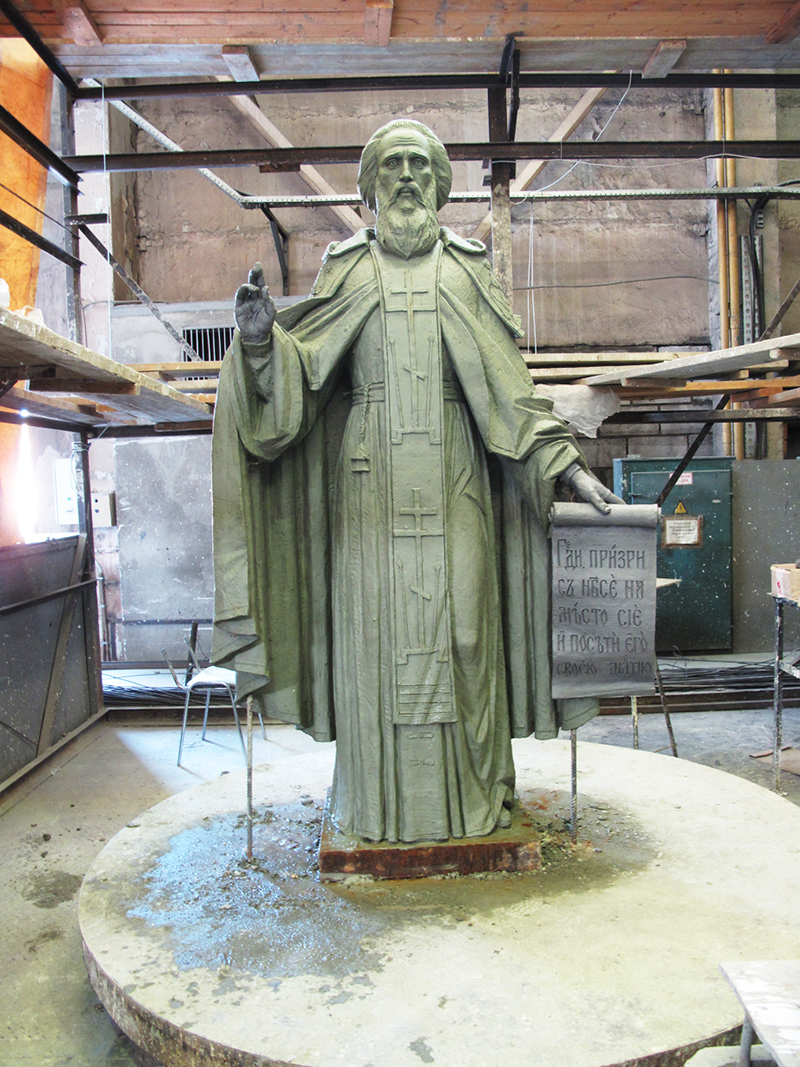 Памятник св. прп. Сергию