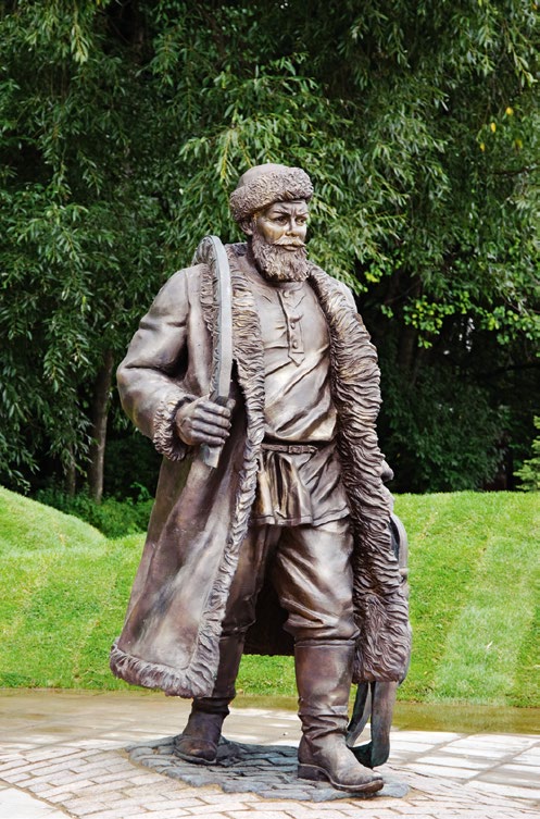 Памятник ямщику в Москве